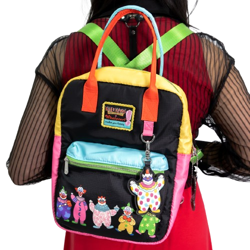 ⚠️PREVENTA IMPORTACIÓN Mochila bolsa doble vista reversible Se enviará aprox 7-10 días habiles después de su compra Killer Clowns