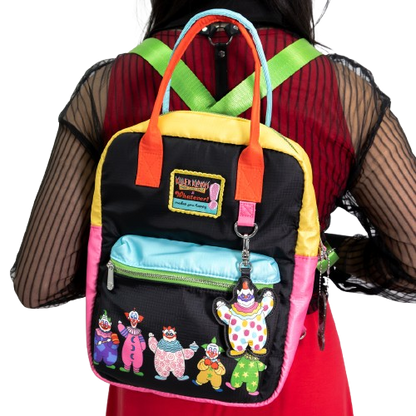 ⚠️PREVENTA IMPORTACIÓN Mochila bolsa doble vista reversible Se enviará aprox 7-10 días habiles después de su compra Killer Clowns