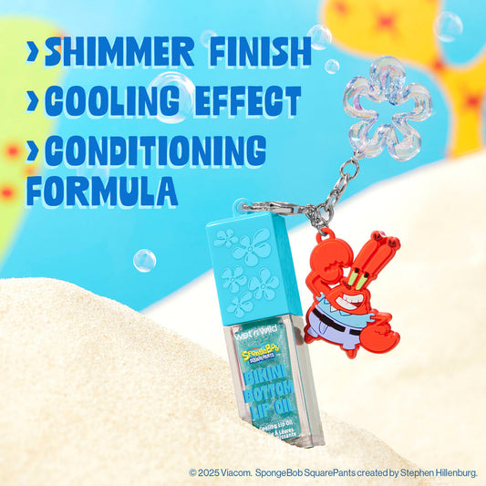 Bob esponja x Wet n Wild make up lip oil