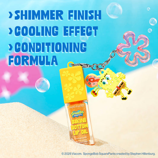 Bob esponja x Wet n Wild make up lip oil