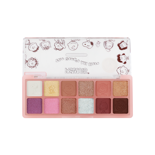 Snoopy 75 Aniversario Peanuts paleta 12 tonos