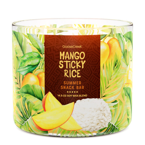 Goose Creek Vela Tres Pábilos Mango Sticky Rice