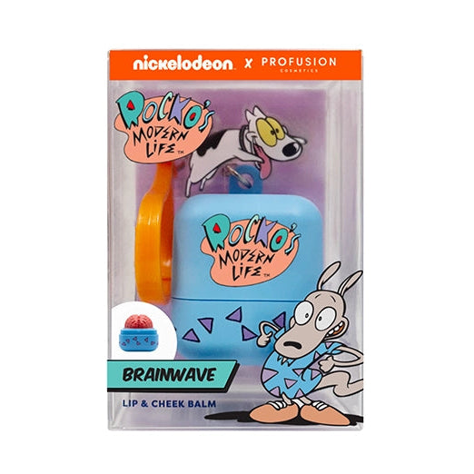 Nickelodeon Rocko Brainwave Balsamo Labios Mejillas producto
