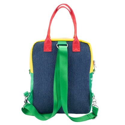 Mochila Bolso reversible transformable Snoopy Peanuts Whatever makes you happy