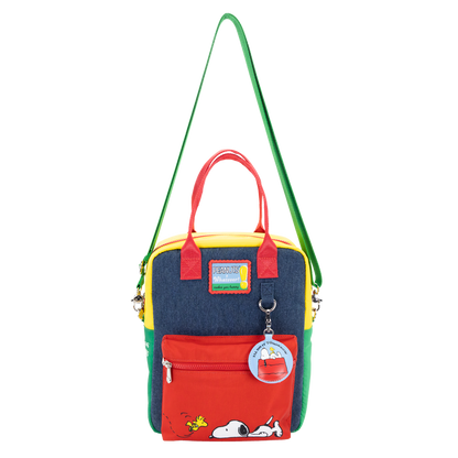 Mochila Bolso reversible transformable Snoopy Peanuts Whatever makes you happy