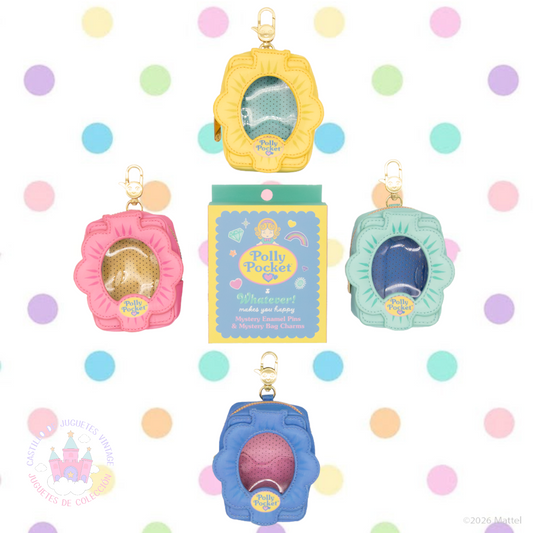 ⚠️PREVENTA IMPORTACIÓN Charm bolsita sorpresa. Con Pin (al Azar) Polly Pocket Se enviará aprox 7-10 días habiles después de su compra