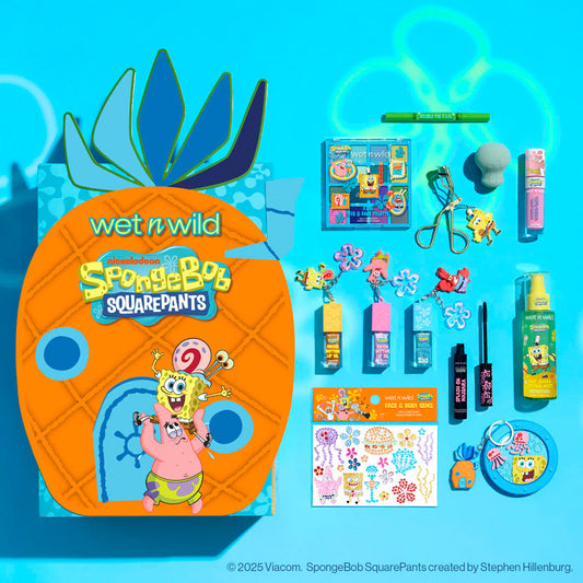 Wet n wild Spongebob Bob Esponja Colección de maquillaje makeup