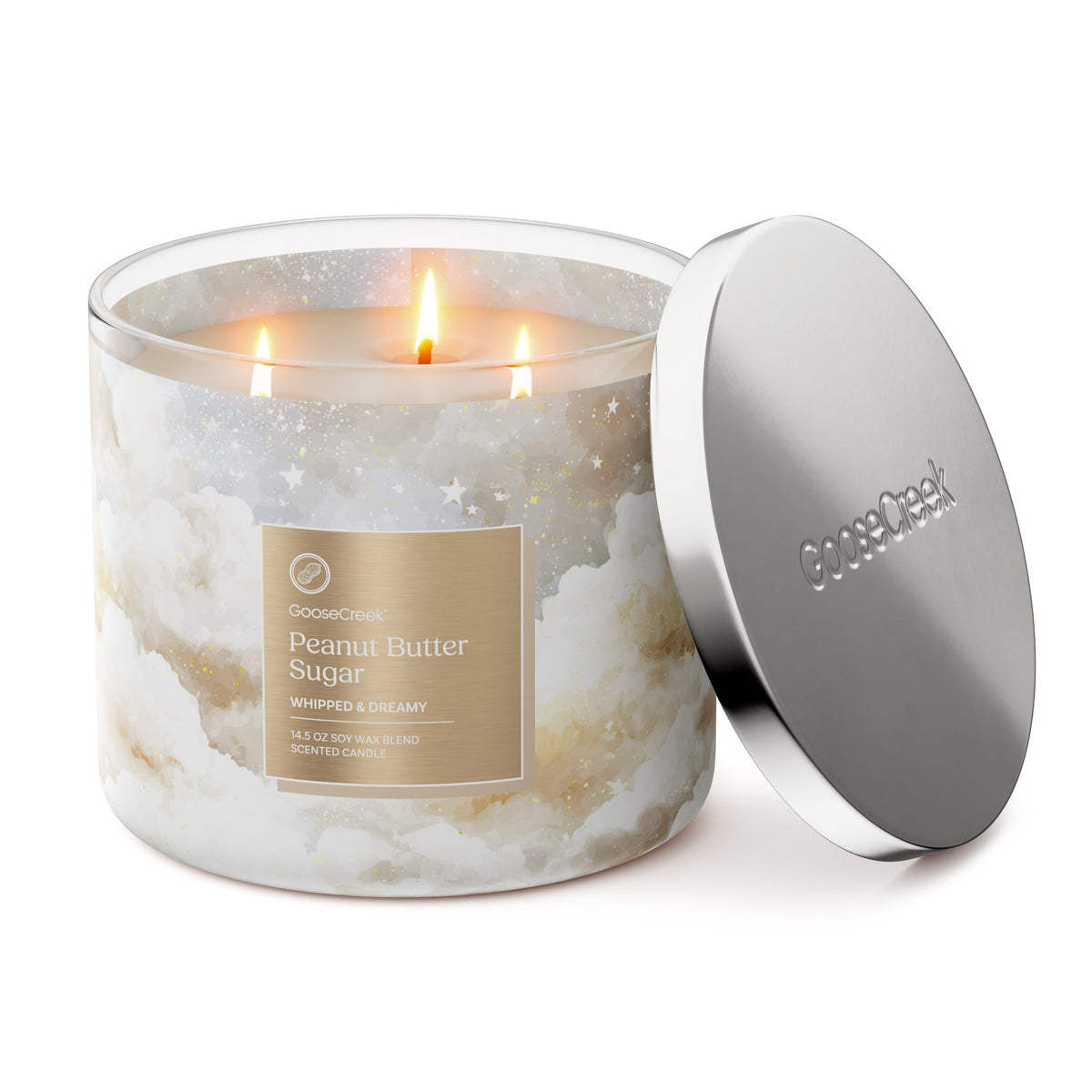 Goose Creek Peanut Butter Sugar - vela prendida