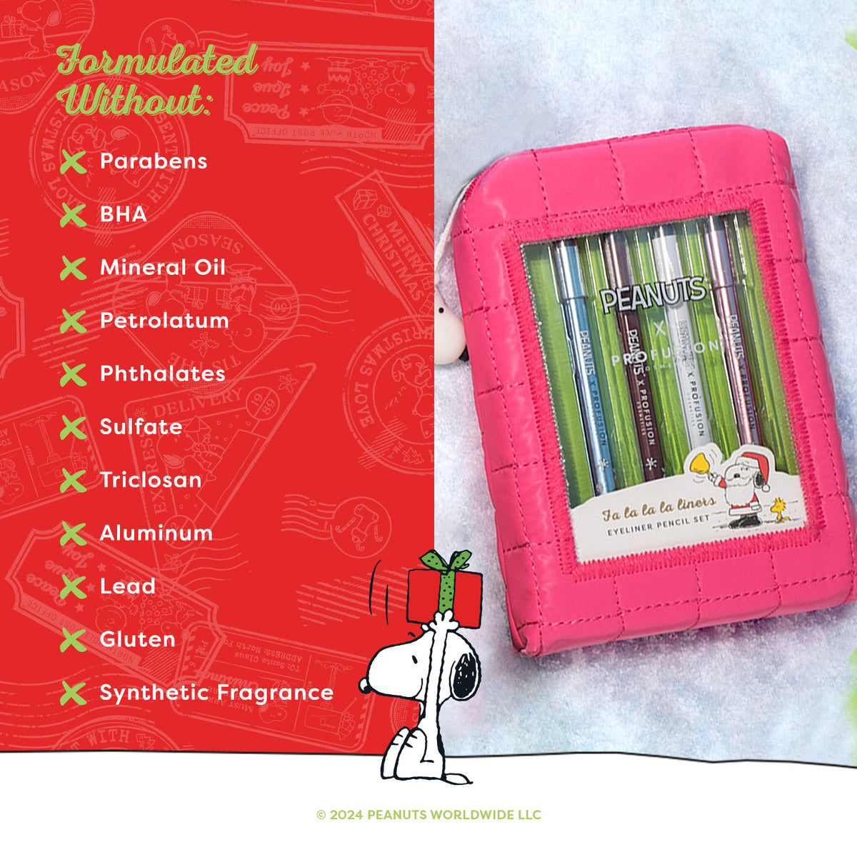 ⚠️ PREVENTA Maquillaje Snoopy Peanuts 75 aniversario