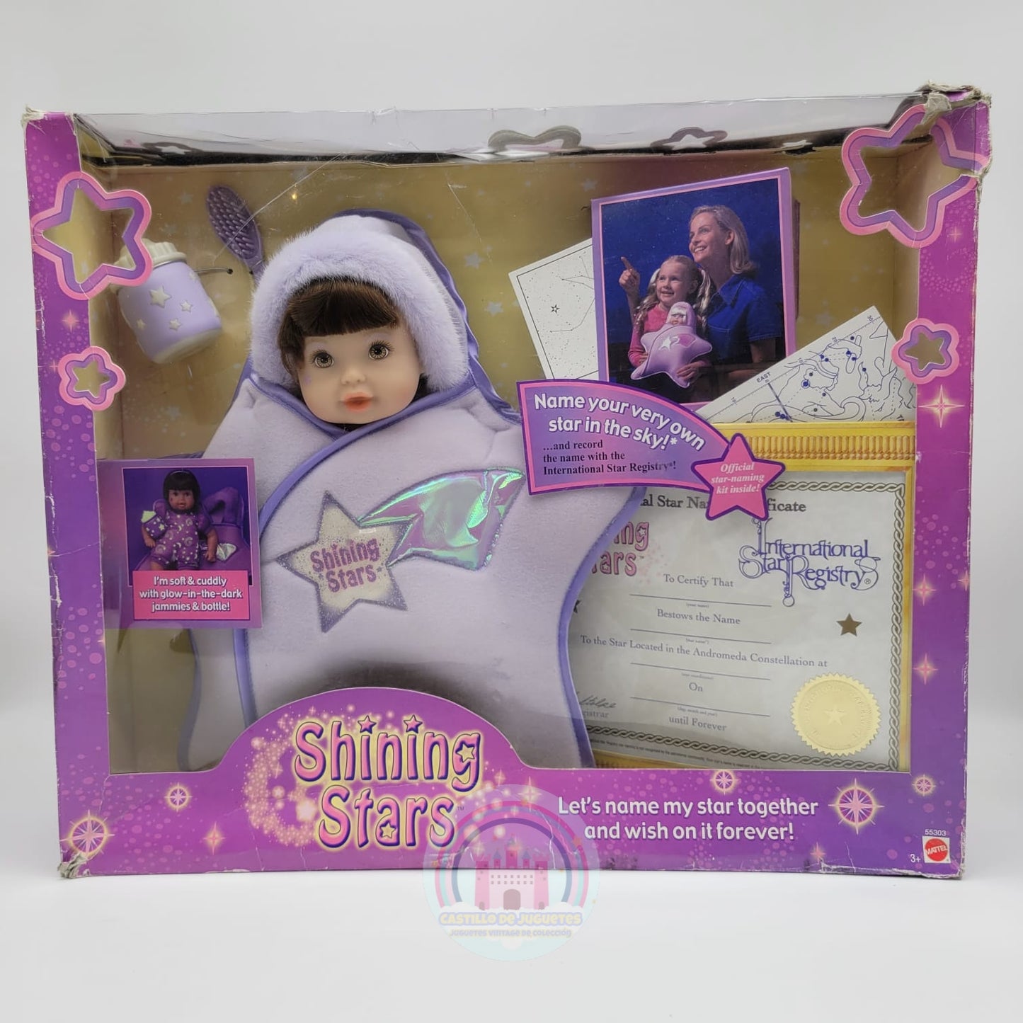 Bebé Estrella - Shining Stars (lila)