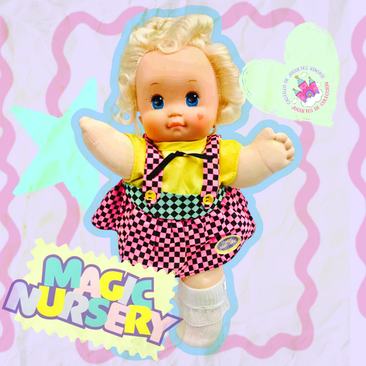 🎀🍼Pre-loved Magic Nursery Mattel Vintage Reacondicionada (Segunda mano, leer descripción) 80s 90s