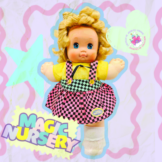 🎀🍼Pre-loved Magic Nursery Mattel Vintage Reacondicionada (Segunda mano, leer descripción) 80s 90s