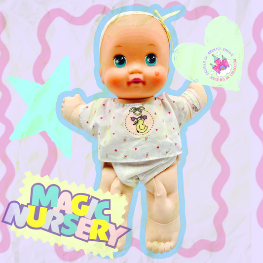 🎀🍼Pre-loved Magic Nursery Mattel Vintage Reacondicionada (Segunda mano, leer descripción) 80s 90s