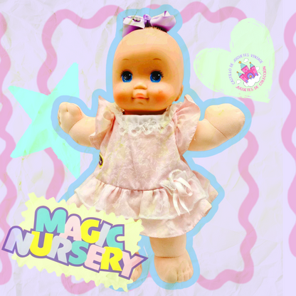 🎀🍼Pre-loved Magic Nursery Mattel Vintage Reacondicionada (Segunda mano, leer descripción) 80s 90s