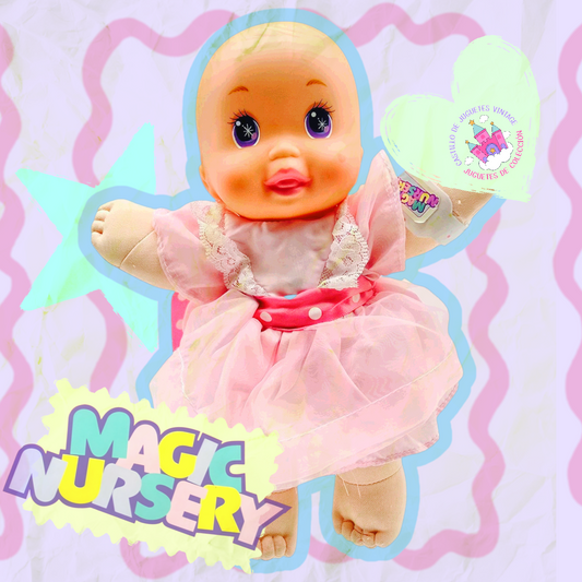 🎀🍼Pre-loved Magic Nursery Mattel Vintage Reacondicionada (Segunda mano, leer descripción) 80s 90s