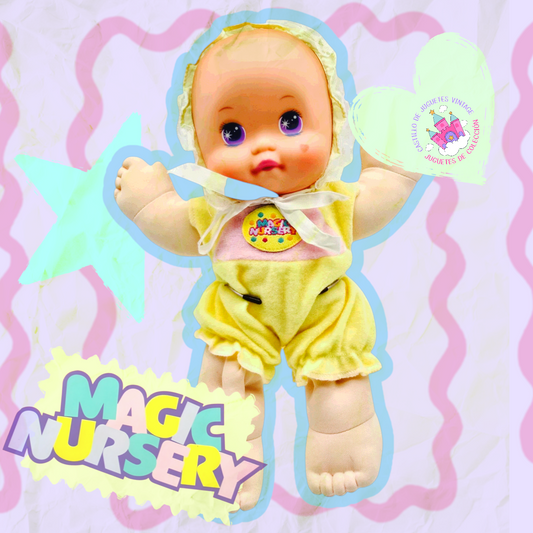 🎀🍼Pre-loved Magic Nursery Mattel Vintage Reacondicionada (Segunda mano, leer descripción) 80s 90s