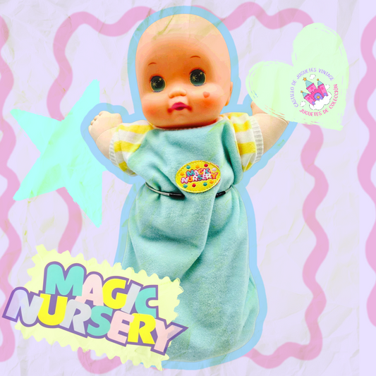🎀🍼Pre-loved Magic Nursery Mattel Vintage Reacondicionada (Segunda mano, leer descripción) 80s 90s