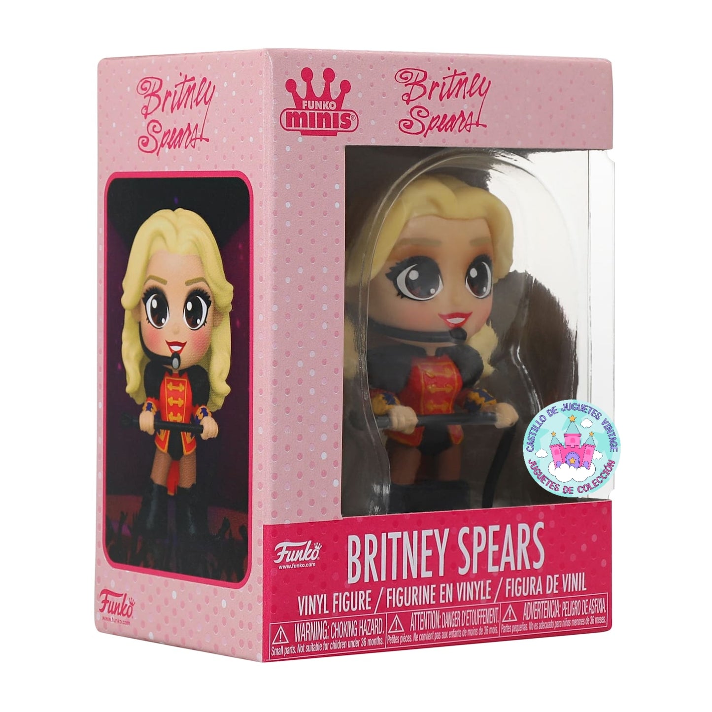 Britney Spears Mini Funko Circus