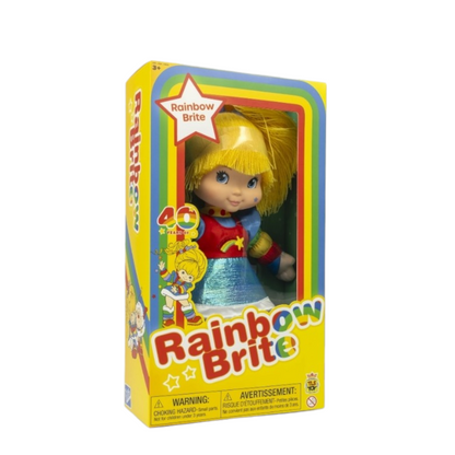 Muñeca de tela Rainbow Brite 40° Aniversario