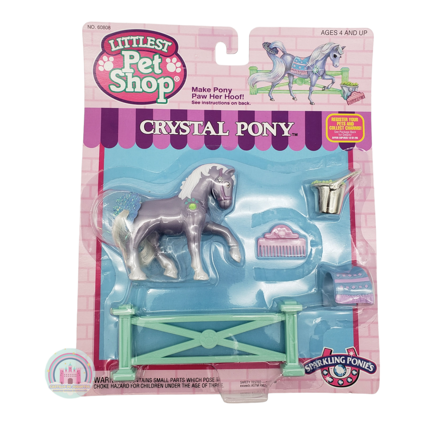 Pet shop Kenner Vintage Crystal Pony