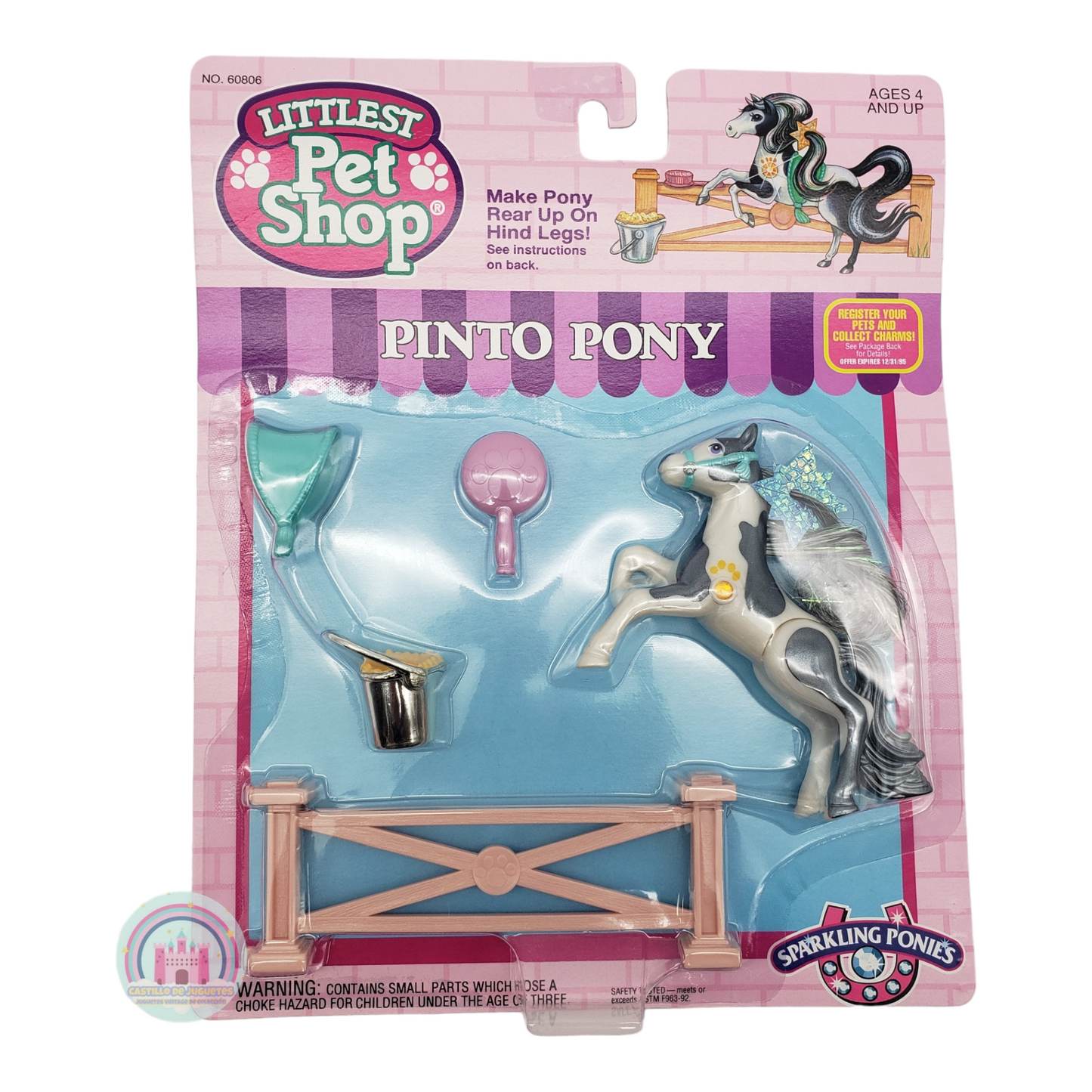 Littlest Pet shop Vintage Kenner Pinto Pony