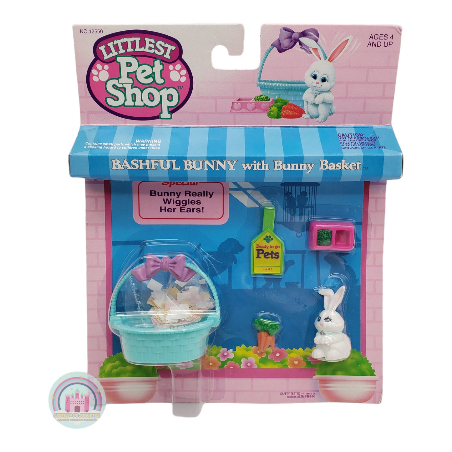 Littlest Pet shop Vintage Kenner Bashful Bunny