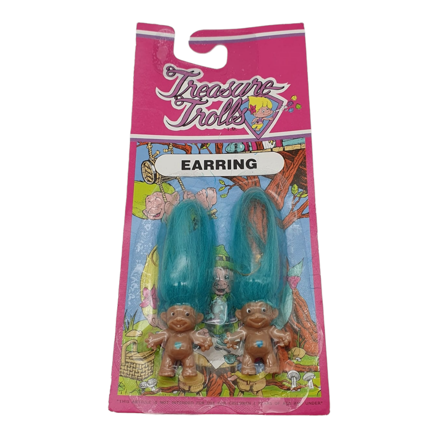 Ver colores Aretes de Troll Vintage Treasure trolls