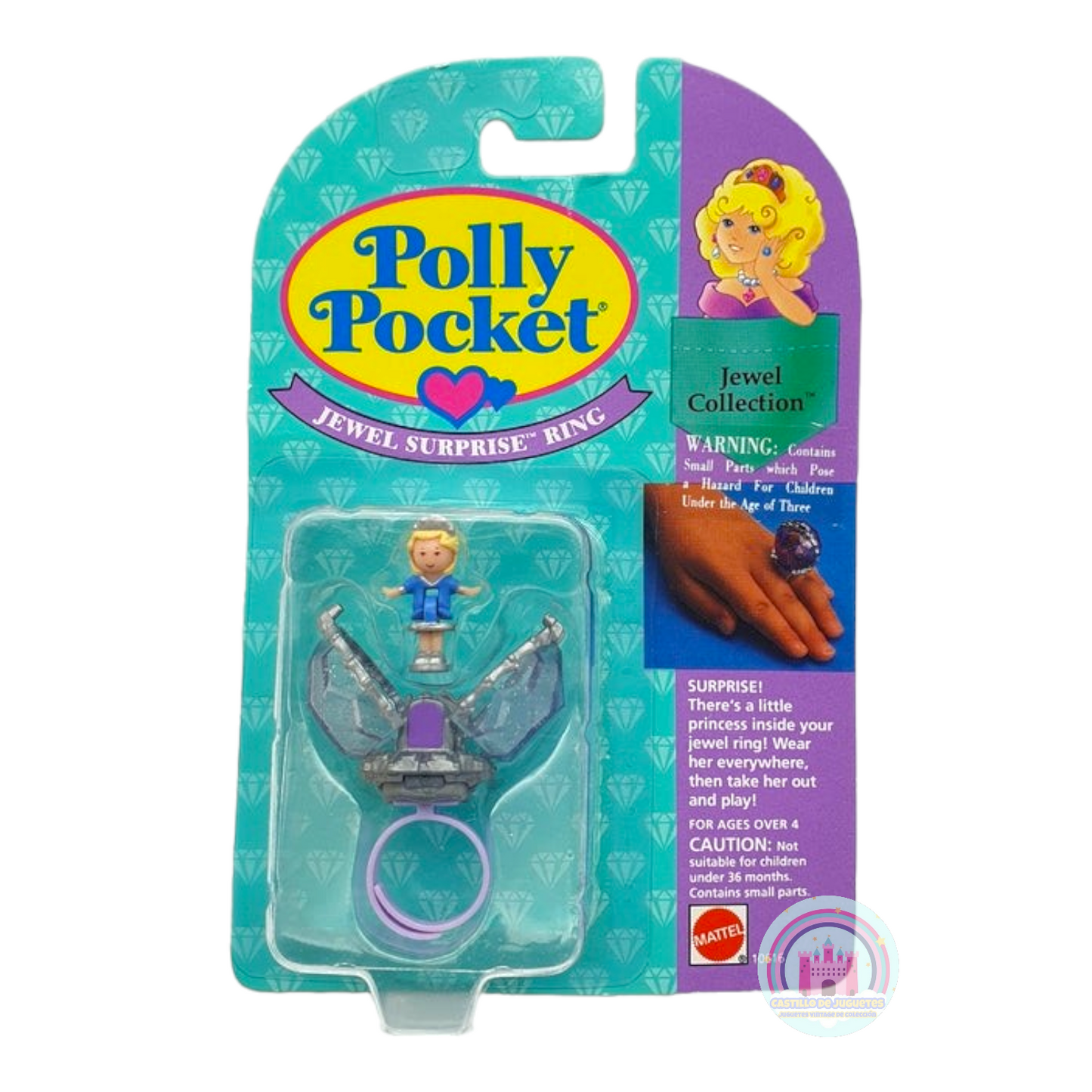 Anillo Polly Pocket - Jewel Surprise (Vintage)