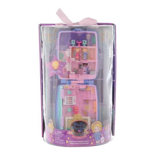 Polly Pocket Keepsake Collection Starbright Dinner Party Retro