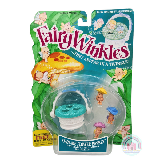 Fairy Winkles Find me flower basket