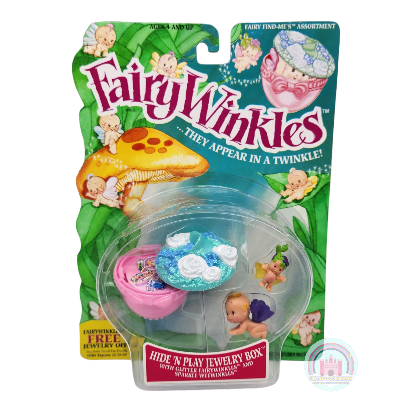 Fairy Winkles Hide n play jewerly box