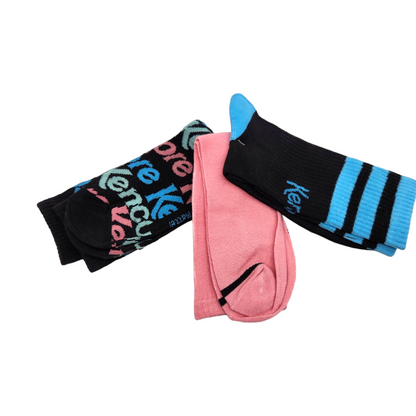 Ken Kencore calcetas crew socks Adulto 3 pares