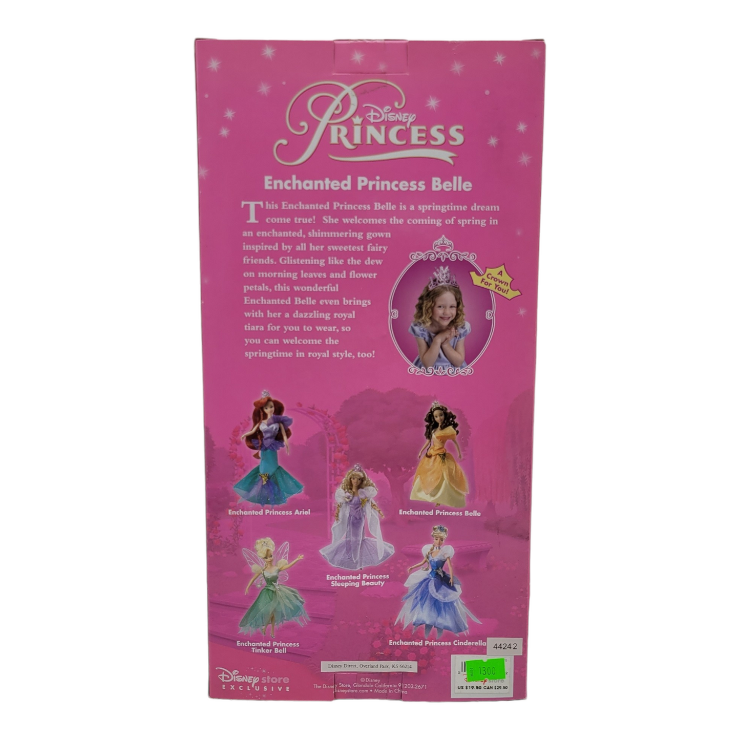 Bella Disney Princess Store Exclusive