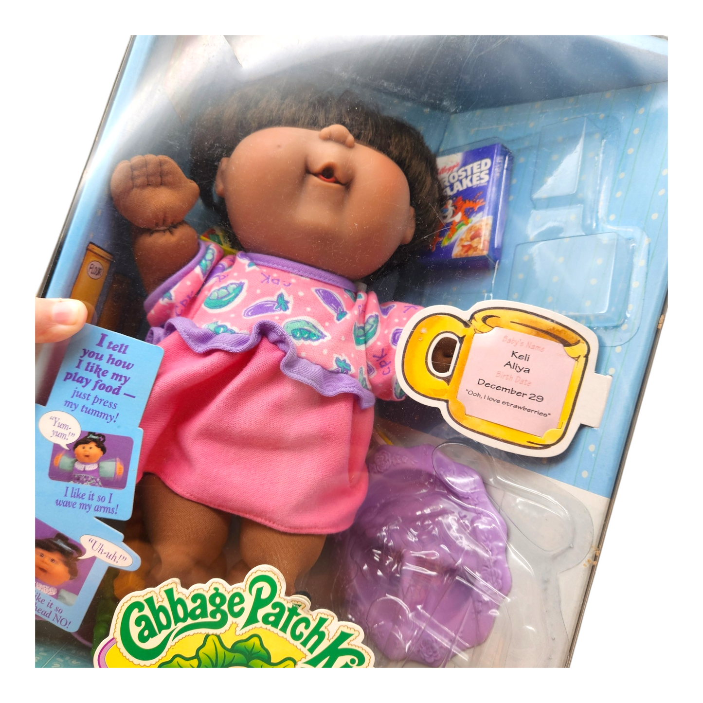 Cabbage Patch Fun to feed Keli Aliya 29 Diciembre