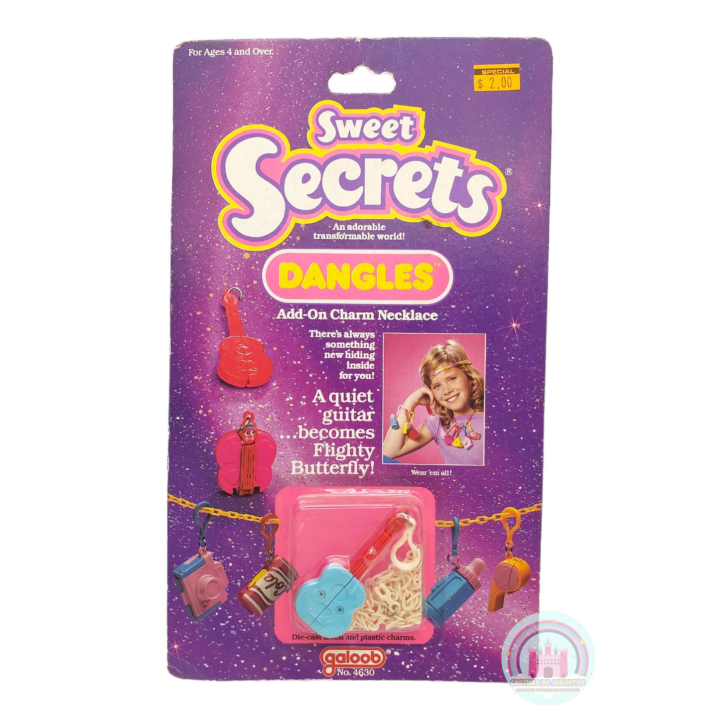 Sweet secrets Dangles vintage Galoob