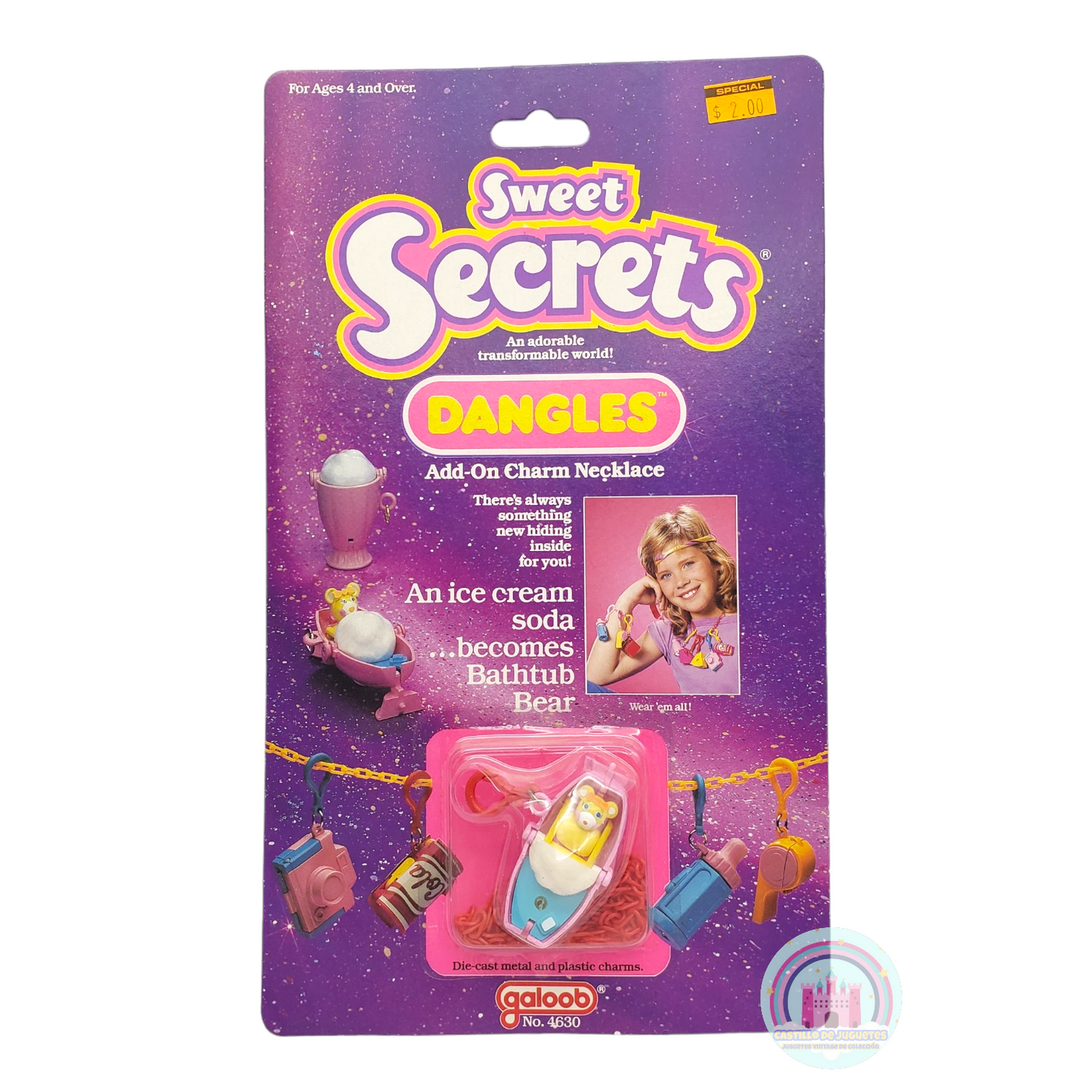 Sweet secrets Dangles vintage Galoob