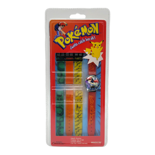 Reloj Pokémon vintage on straps intercambiables. Necesitan baterías seguramente