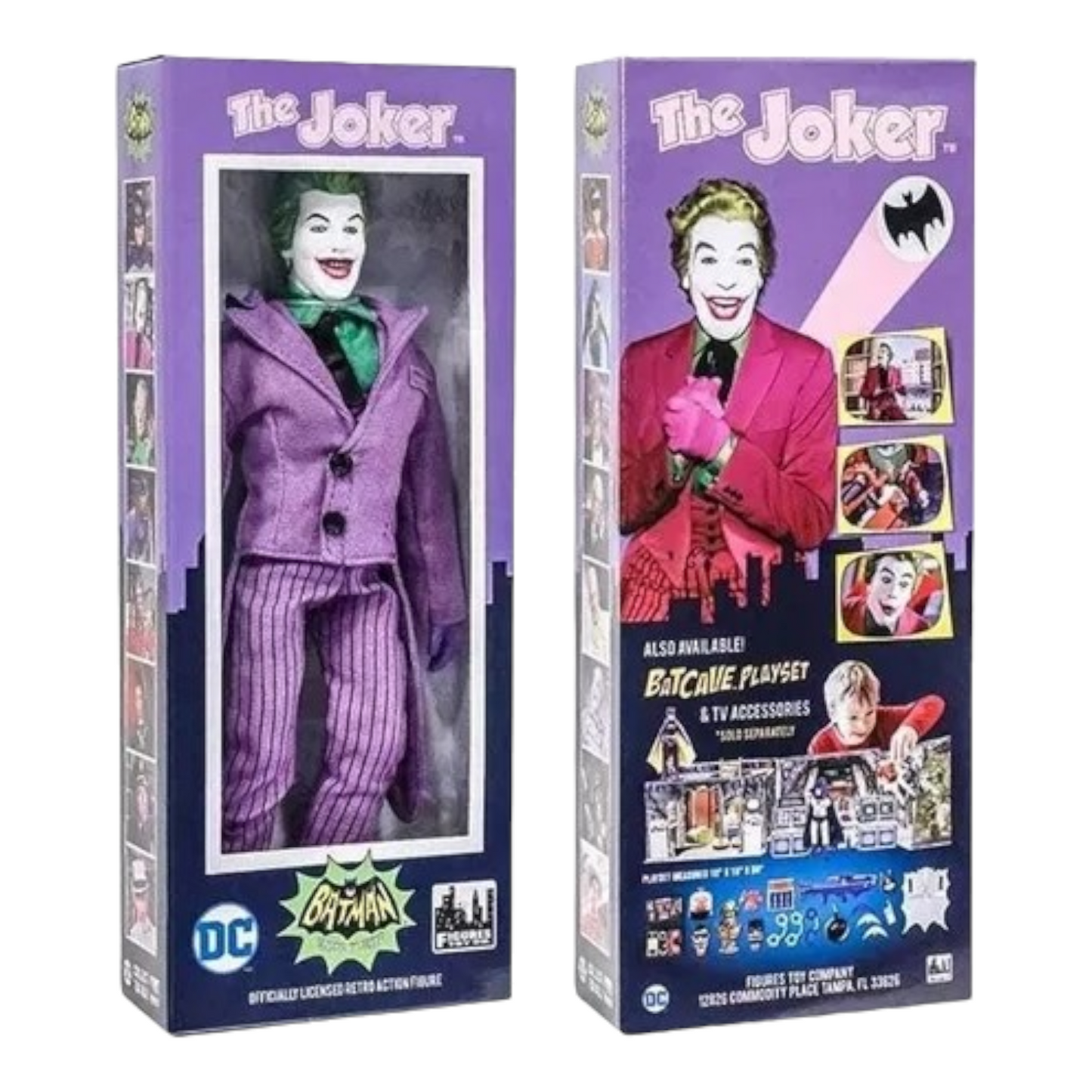 The Joker Figura De Acción Batman Classic Tv Series Dc 20 Cm