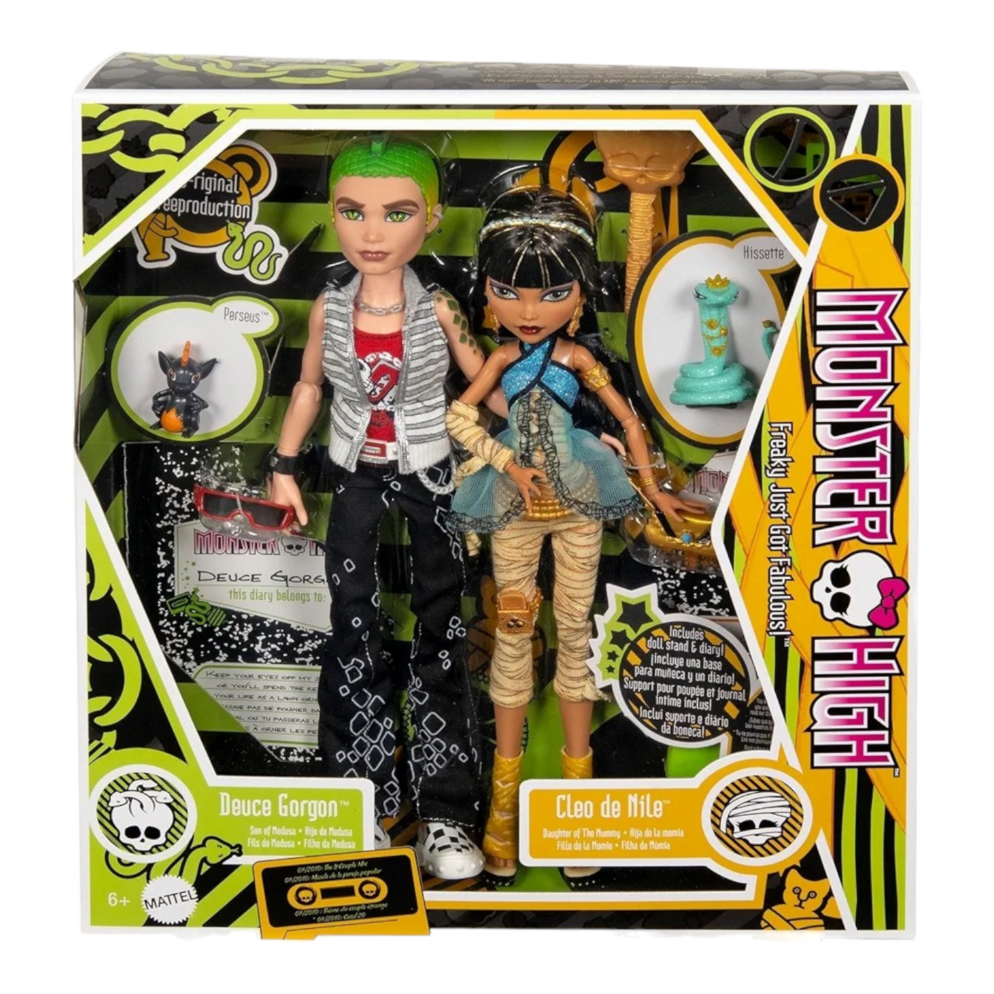 Monster high creeproduction Booriginal Cleo the Nile & Deuce