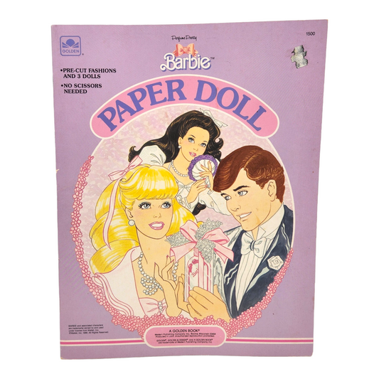 Libro de muñecas de Papel Vintage Barbie