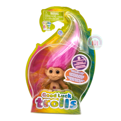 Good luck troll pequeño 65 aniversario Retro "Love"