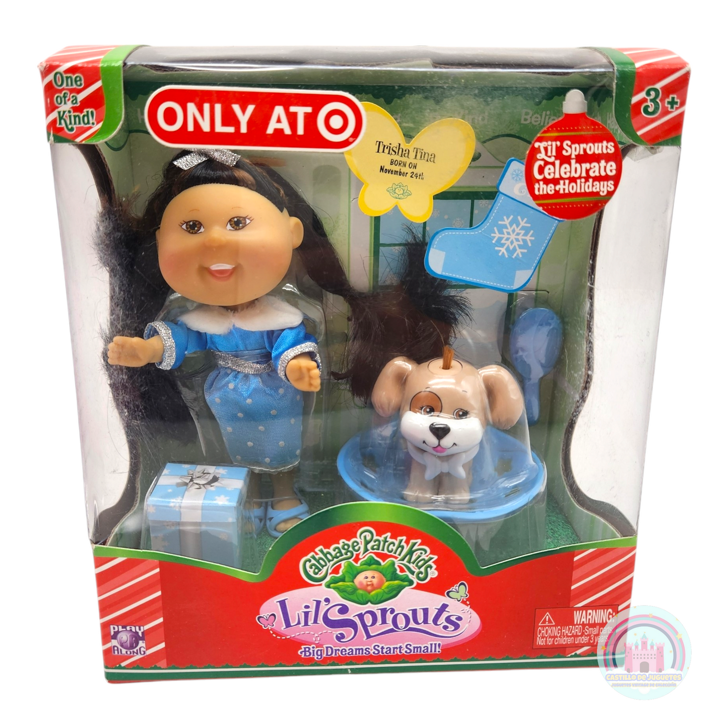 Cabbage patch vintage Lil'Sprouts Trisha Tina 24 noviembre