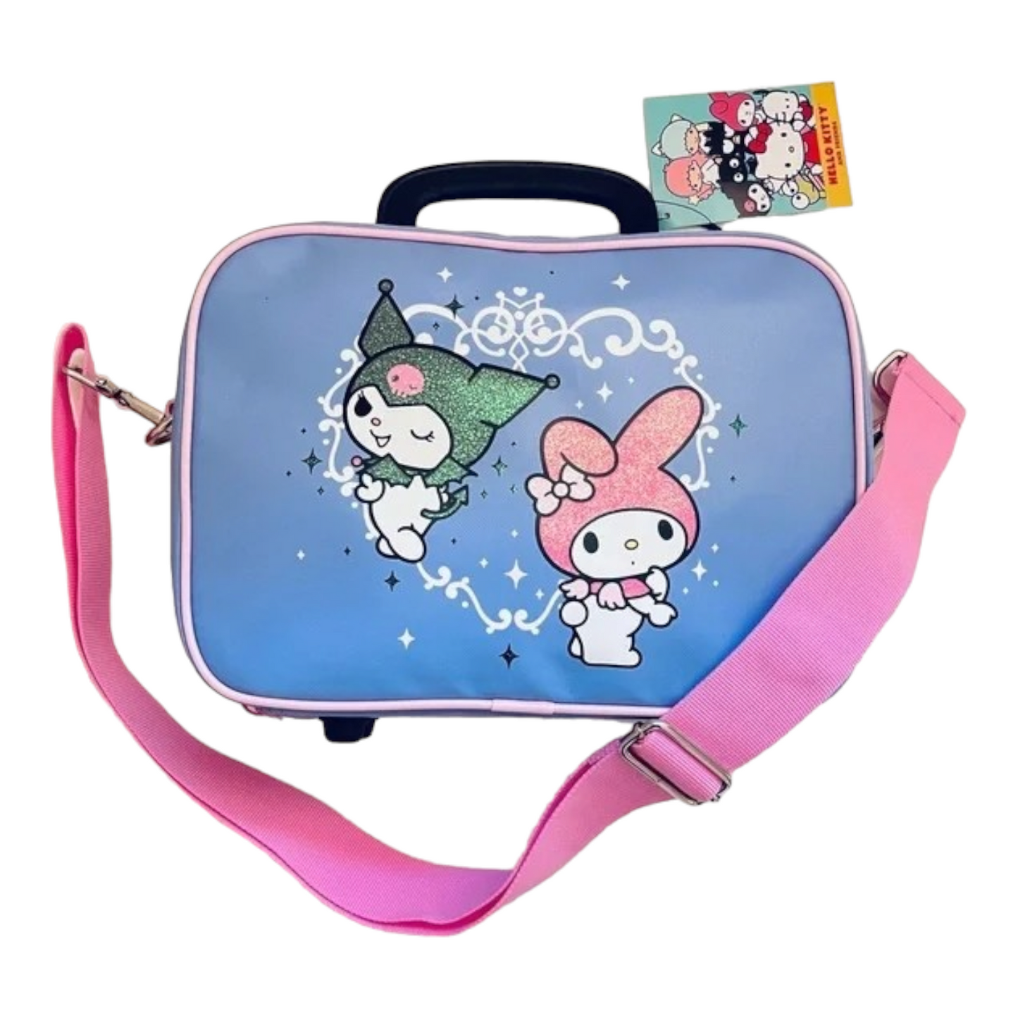 Crossbody tipo Mini Maletin retro Sanrio Dumbgood 25x8x18