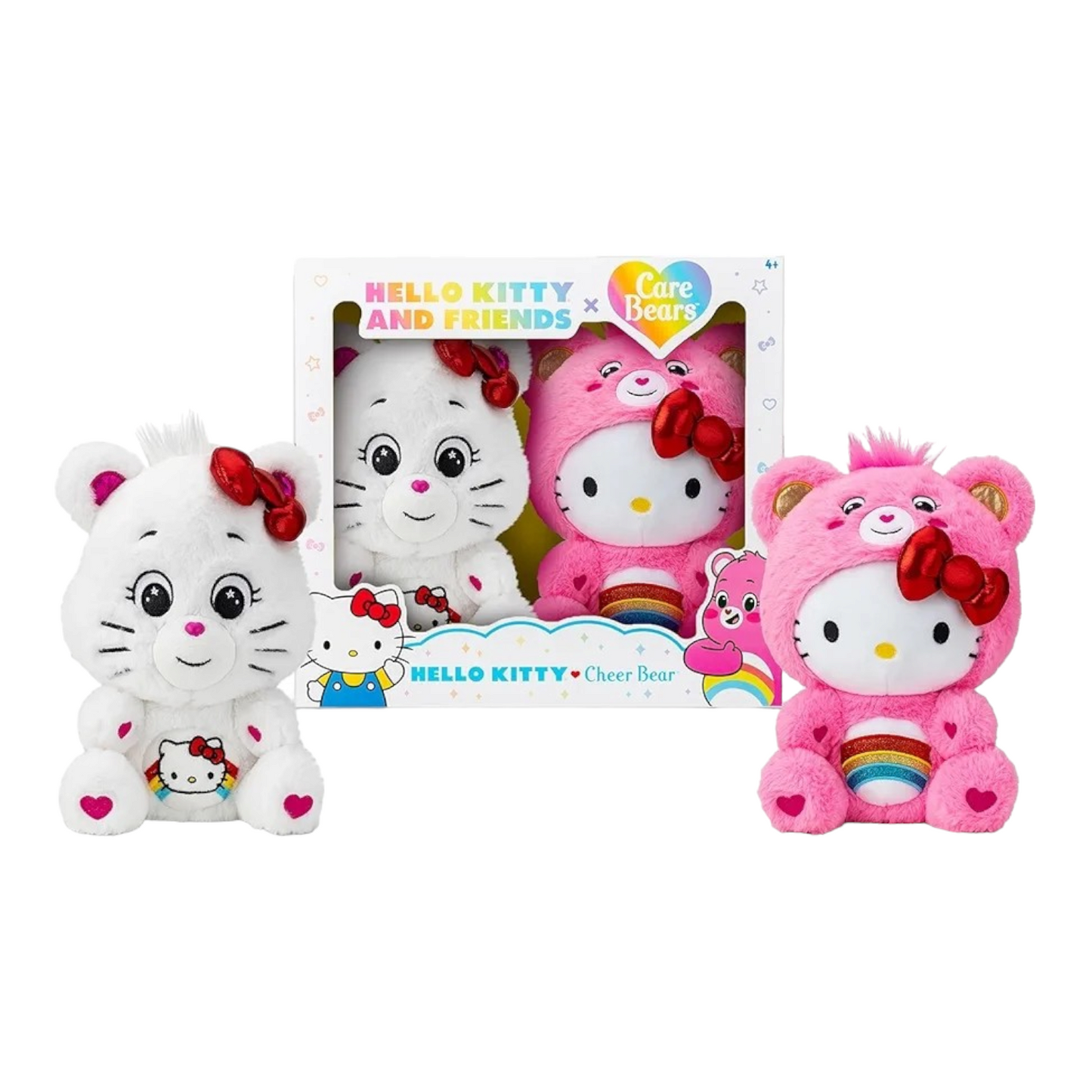 Set doble: Hello Kitty Loves Cheer Bear