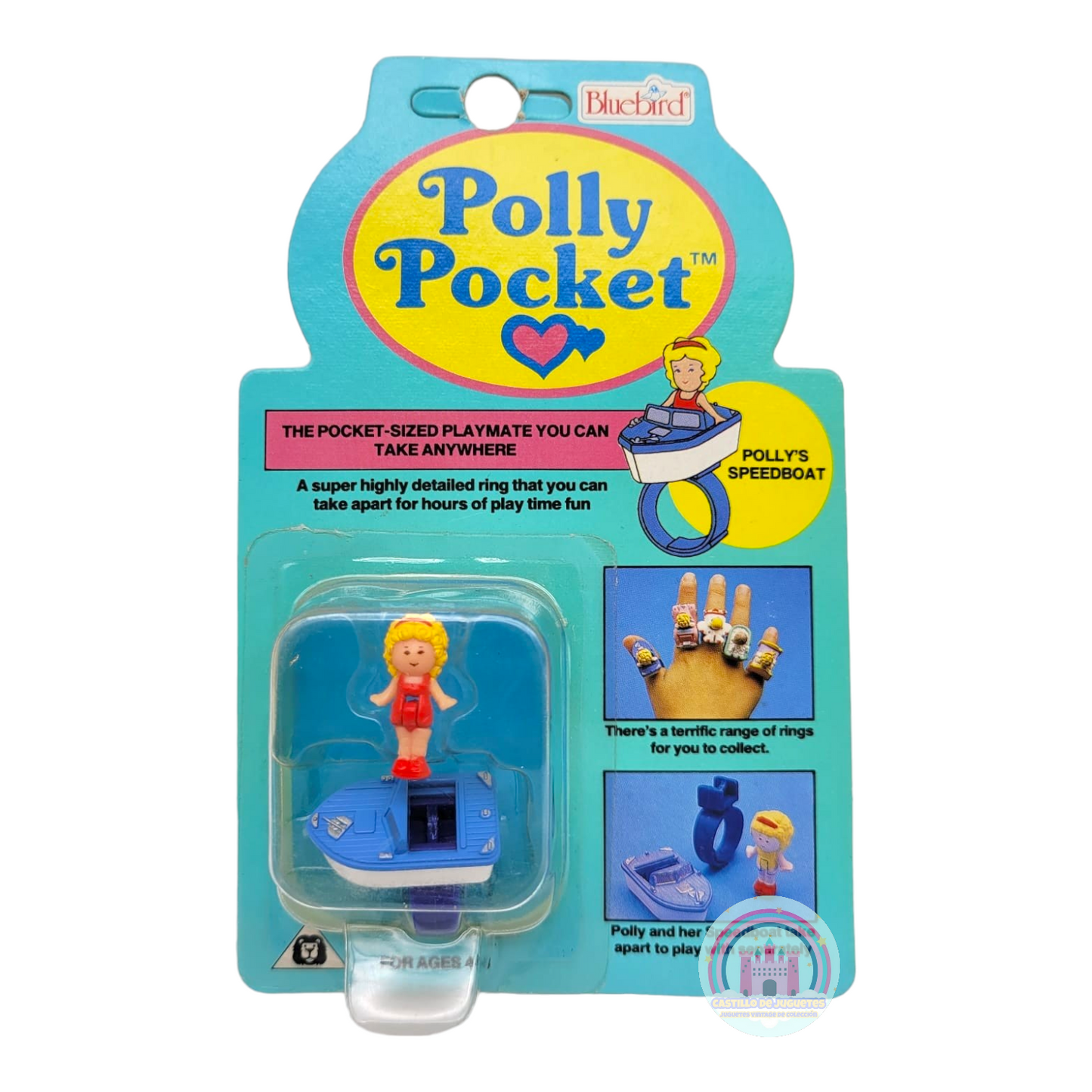 Polly Pocket Vintage Anillo