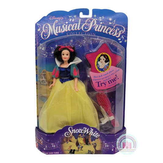 Disney Musical princess vintage tamaño Pequeño blister con detalles