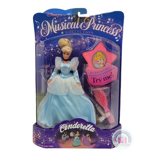 Disney Musical princess vintage tamaño Pequeño blister con detalles