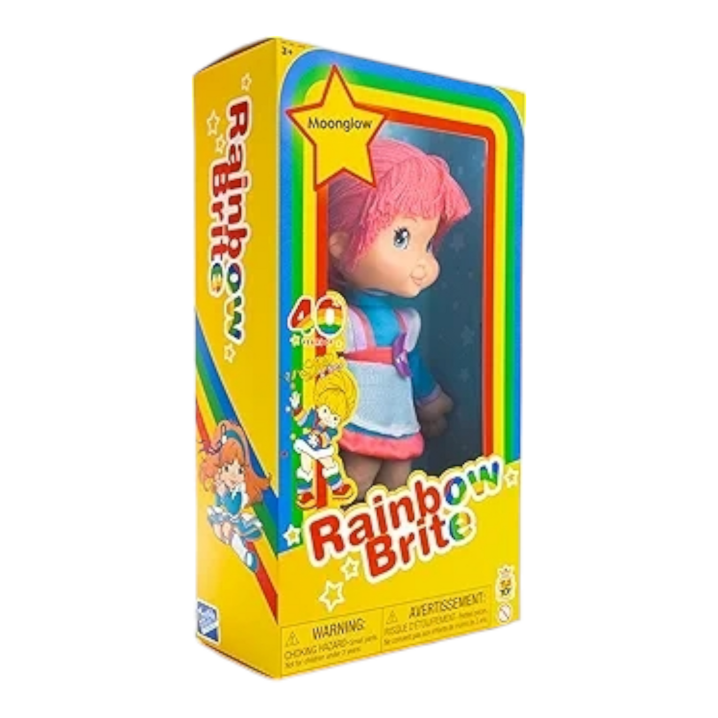 Muñeca Moonglow - Rainbow Brite 40 Aniversario (de tela)