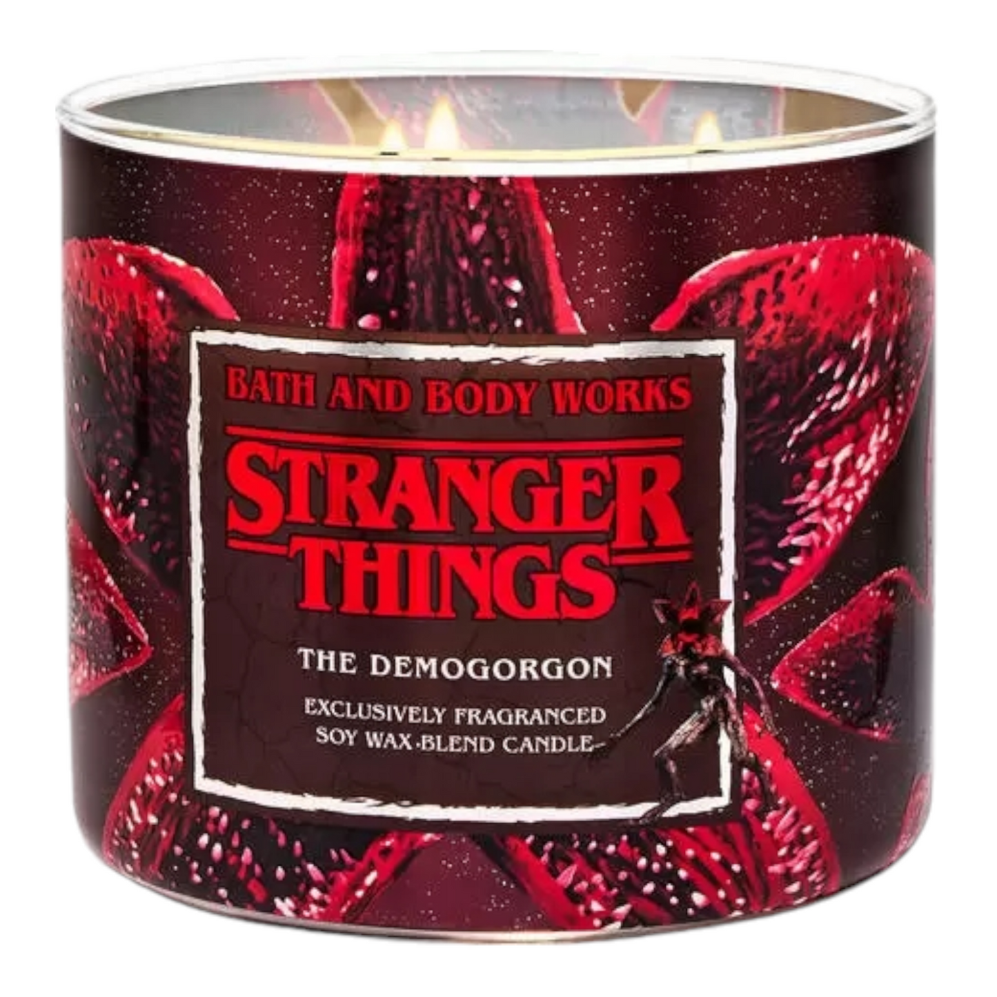 Vela de 3 pabilos The Demogorgon - Stranger Things x Bath & Body Works