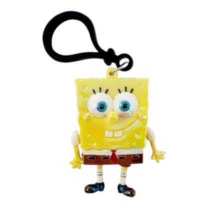 Bob Esponja Dangles Llavero Figura Sorpresa. Una pieza. Blind Box.